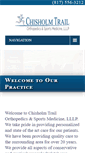 Mobile Screenshot of cleburneorthopedics.com